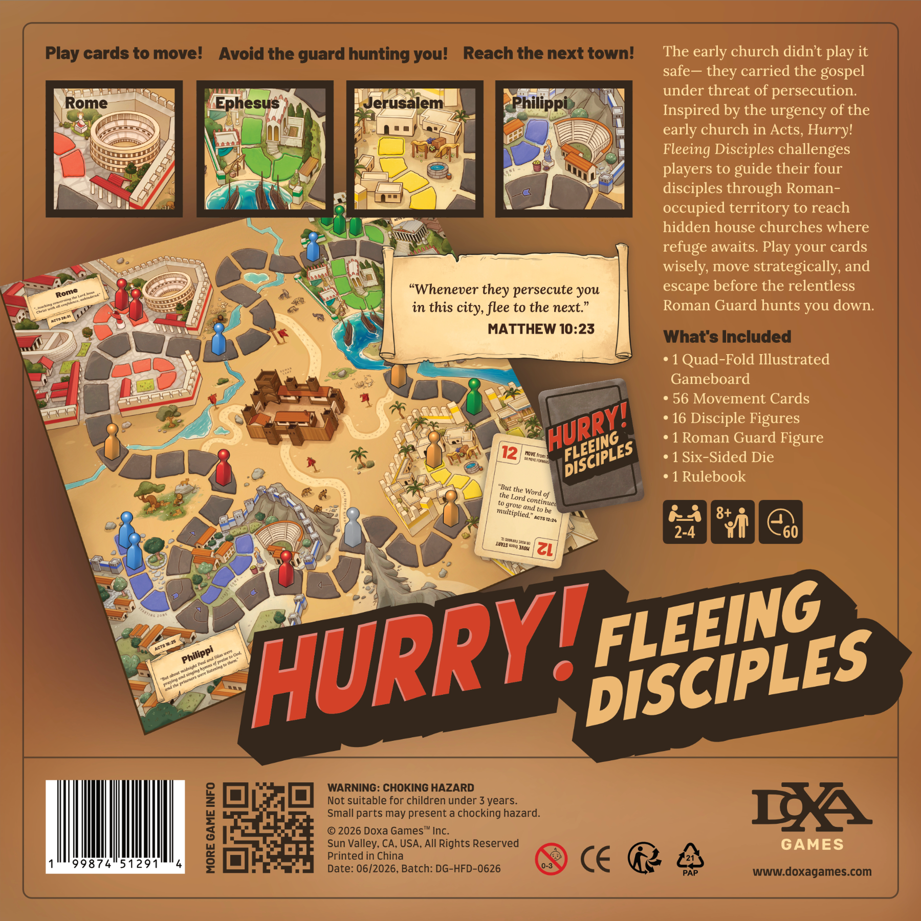 Hurry! Fleeing Disciples
